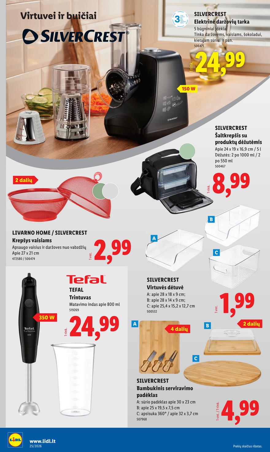 Lidl leidinys akcijos nuo 
  2026-06-15 iki 
  2026-06-21 | Leidinukas.lt puslapis 8