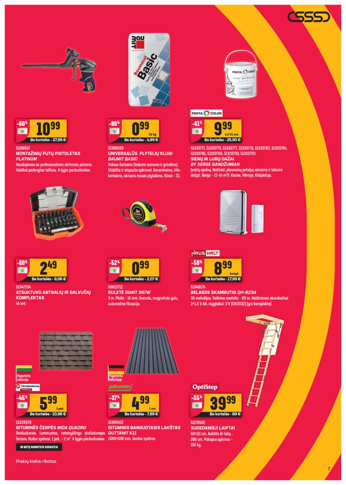 Senukai reklaminis leidinys akcijos nuo 
  2020-07-01 iki 
  2020-07-20 | Leidinukas.lt puslapis 7