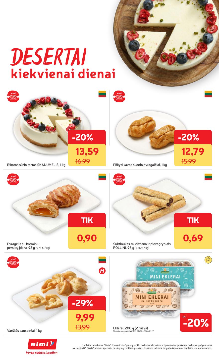 Rimi leidinys akcijos nuo 
  2026-01-13 iki 
  2026-01-19 | Leidinukas.lt puslapis 14
