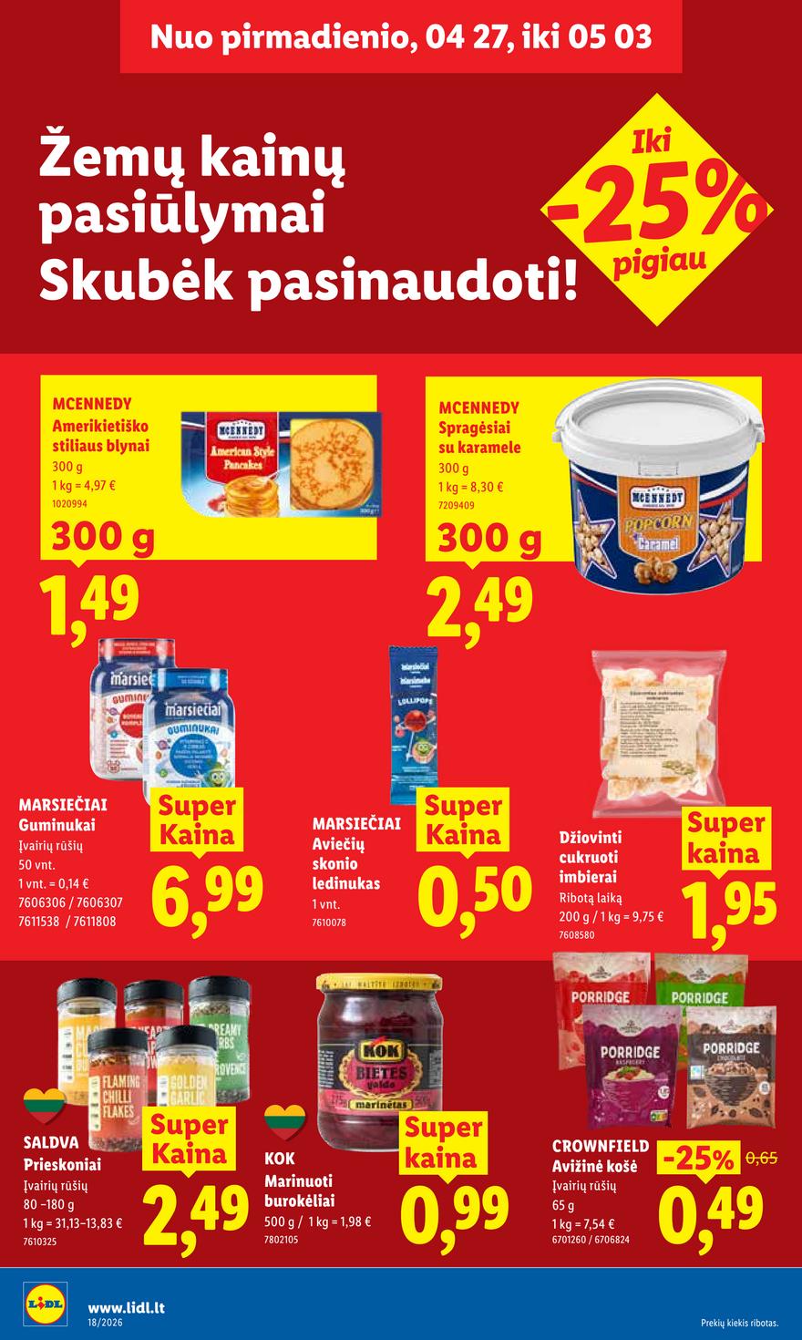Lidl leidinys naujas akcijos nuo 
  2026-04-27 iki 
  2026-05-03 | Leidinukas.lt puslapis 20