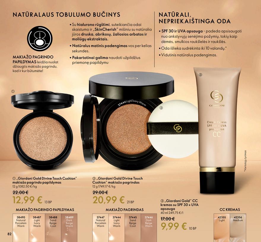 Oriflame katalogas akcijos nuo 
  2022-01-01 iki 
  2022-01-31 | Leidinukas.lt puslapis 82