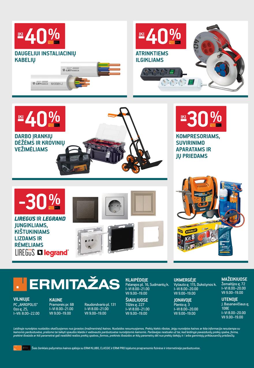 Ermitažas leidinys akcijos nuo 
  2025-06-02 iki 
  2025-06-30 | Leidinukas.lt puslapis 47