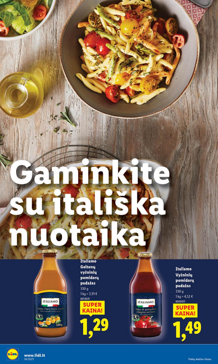 Lidl savaitinis leidinys akcijos nuo 
  2025-08-18 iki 
  2025-08-24 | Leidinukas.lt puslapis 20