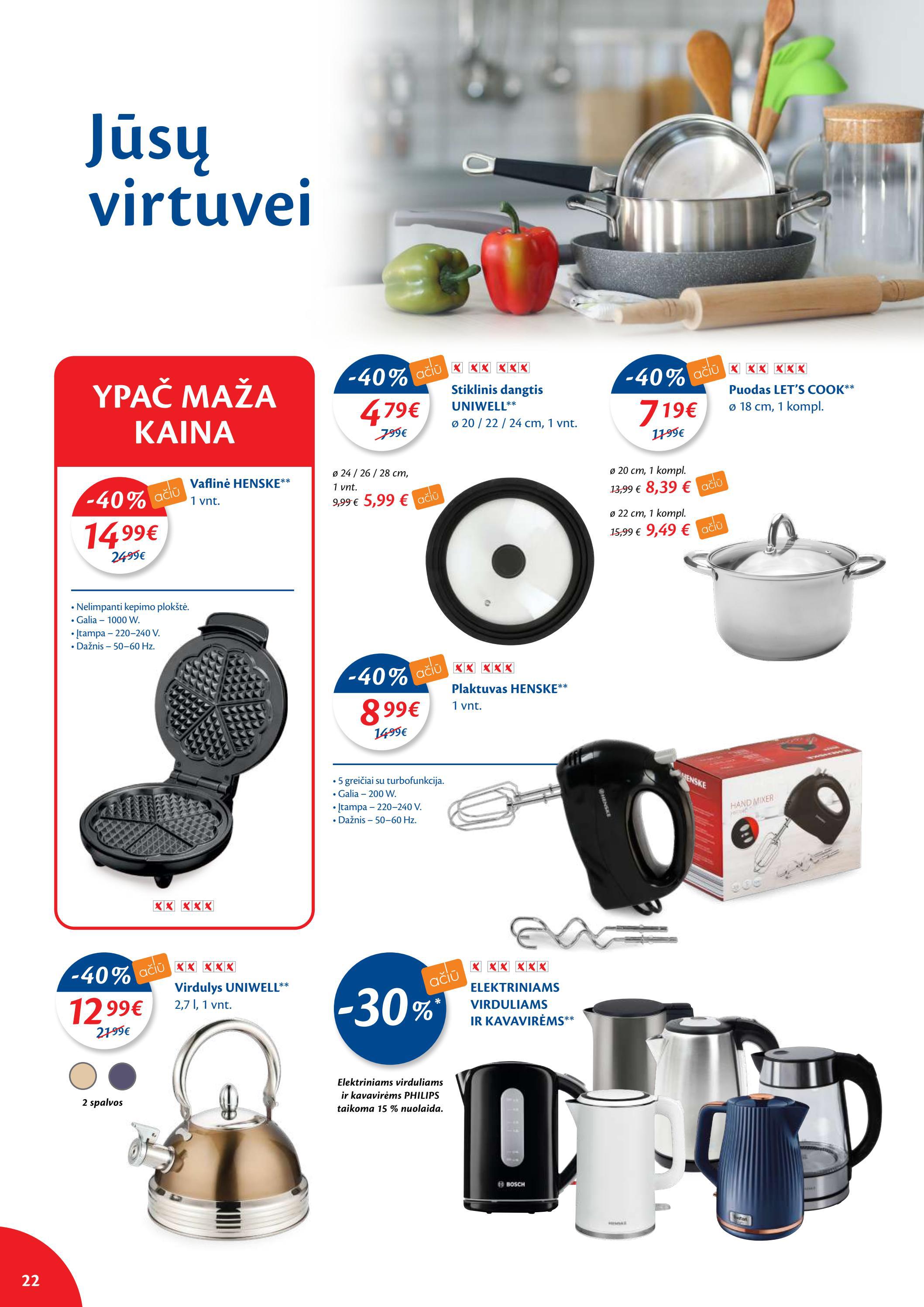 Maxima kaininis leidinys akcijos nuo 
  2022-02-22 iki 
  2022-02-28 | Leidinukas.lt puslapis 22