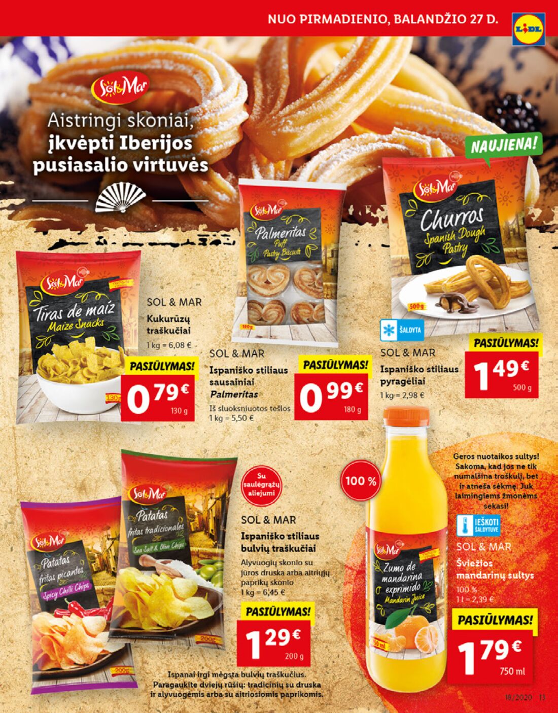 Lidl savaitinis leidinys akcijos nuo 
  2020-04-27 iki 
  2020-05-03 | Leidinukas.lt puslapis 13