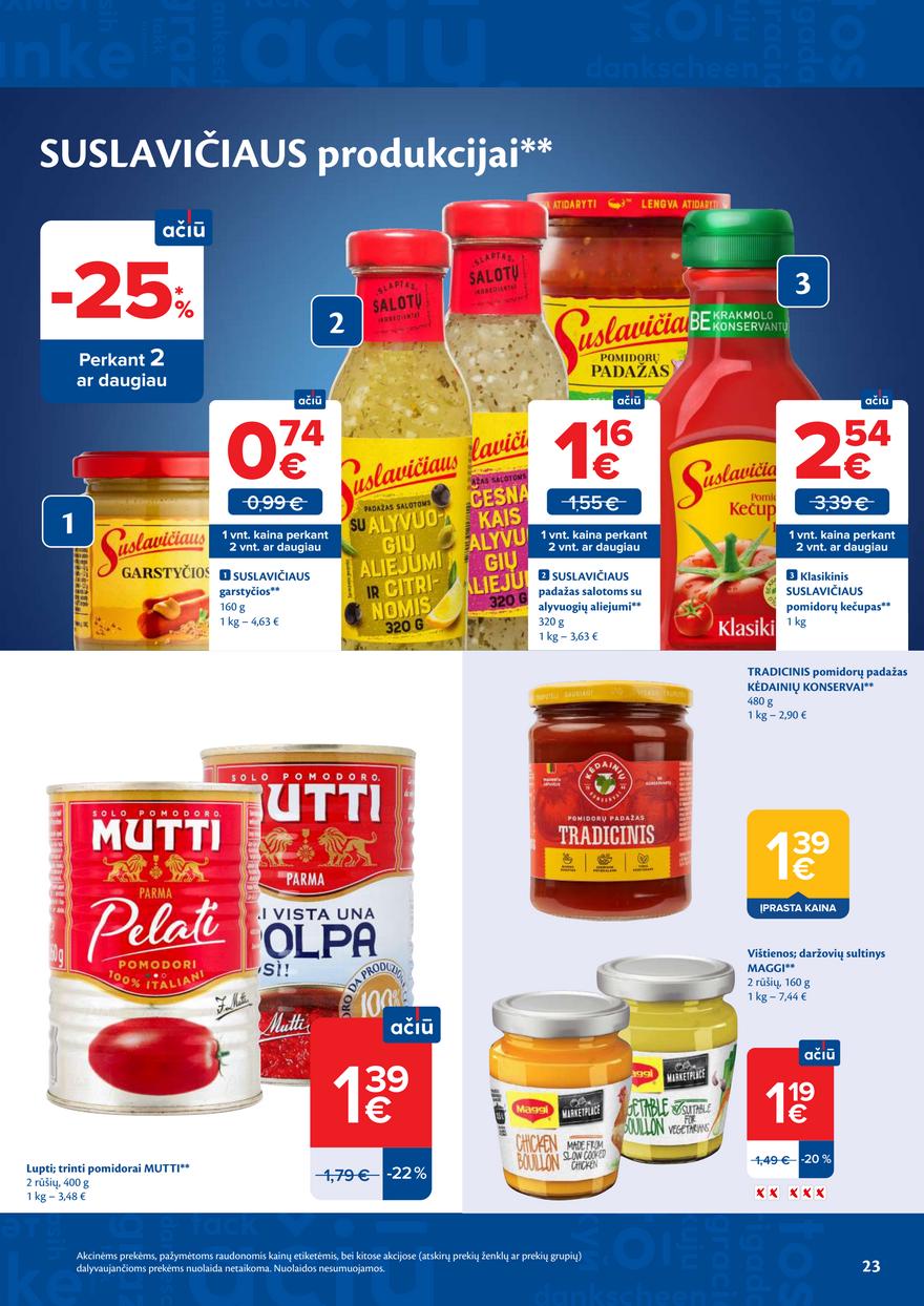 Maxima leidinys akcijos nuo 
  2026-05-19 iki 
  2026-05-25 | Leidinukas.lt puslapis 23