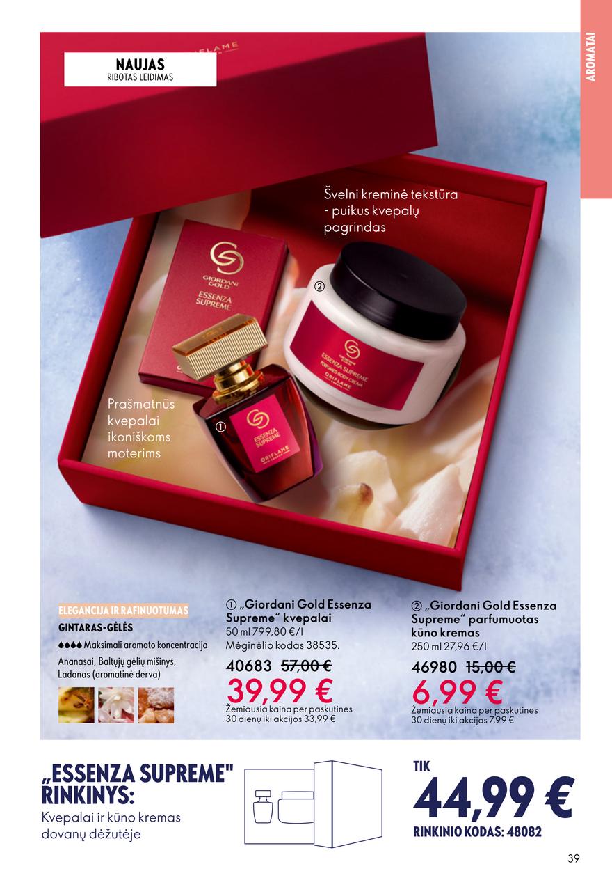 Oriflame katalogas akcijos nuo 
  2025-11-19 iki 
  2025-12-09 | Leidinukas.lt puslapis 39