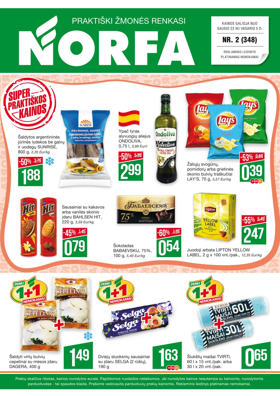 Norfa kaininis leidinys akcijos nuo 
  2020-01-23 iki 
  2020-02-05 | Leidinukas.lt puslapis 1