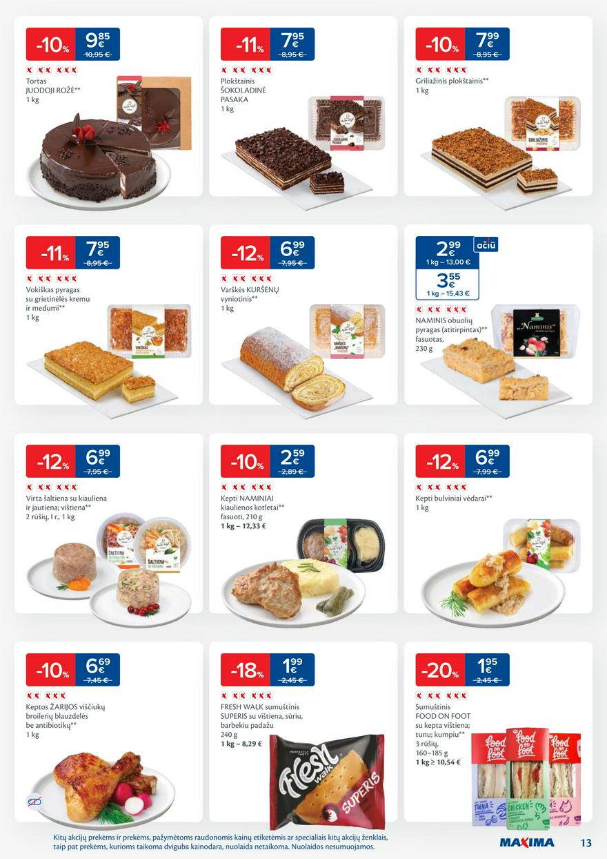 Maxima savaitinis leidinys akcijos nuo
2024-09-03 iki
2024-09-09 | Leidinukas.lt puslapis 13
