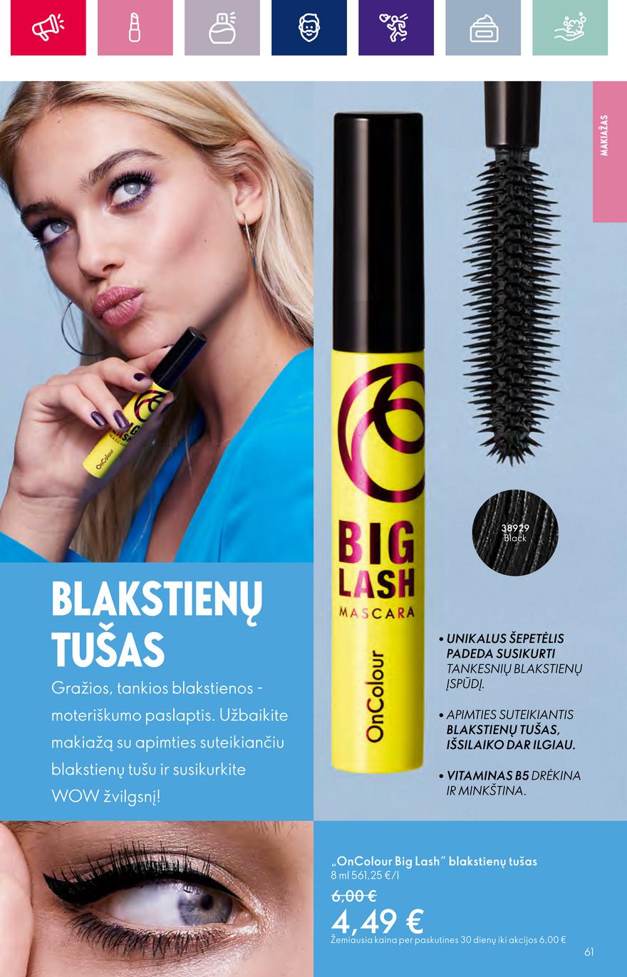 Oriflame katalogas akcijos nuo 
  2023-10-04 iki 
  2023-11-01 | Leidinukas.lt puslapis 61
