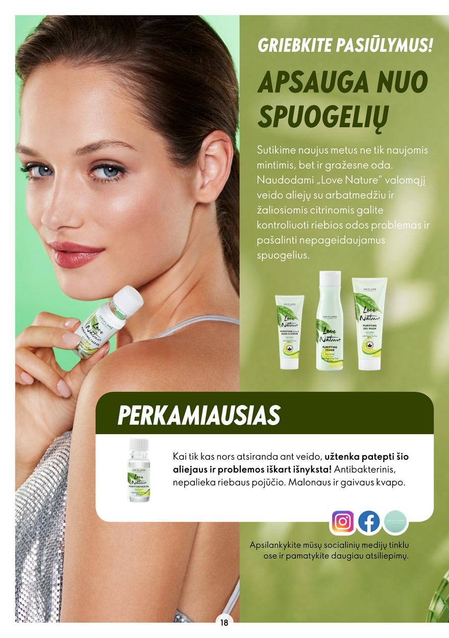 Oriflame katalogas akcijos nuo 
  2022-12-21 iki 
  2023-01-10 | Leidinukas.lt puslapis 18