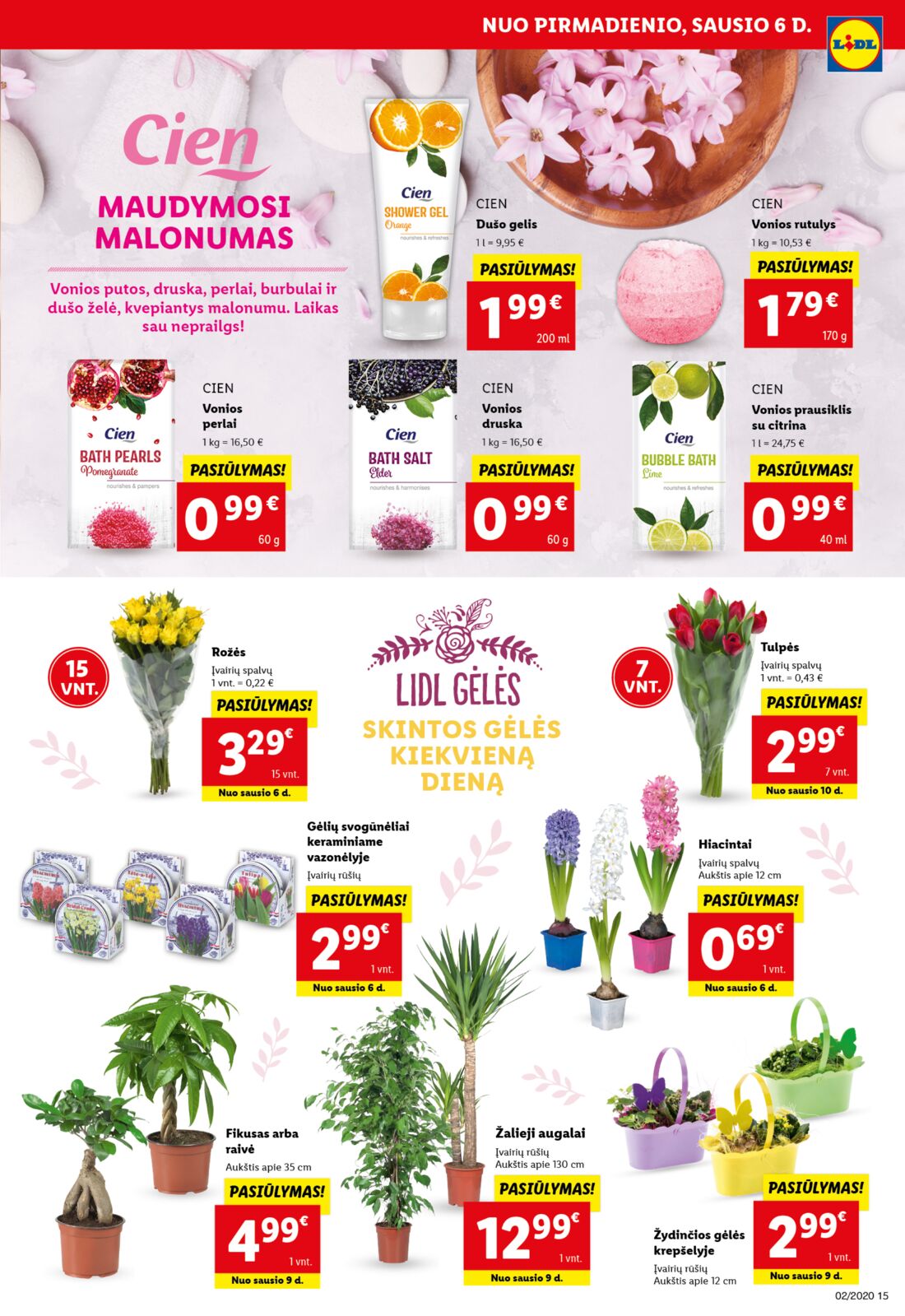 Lidl savaitinis leidinys akcijos nuo 
  2020-01-06 iki 
  2020-01-12 | Leidinukas.lt puslapis 15