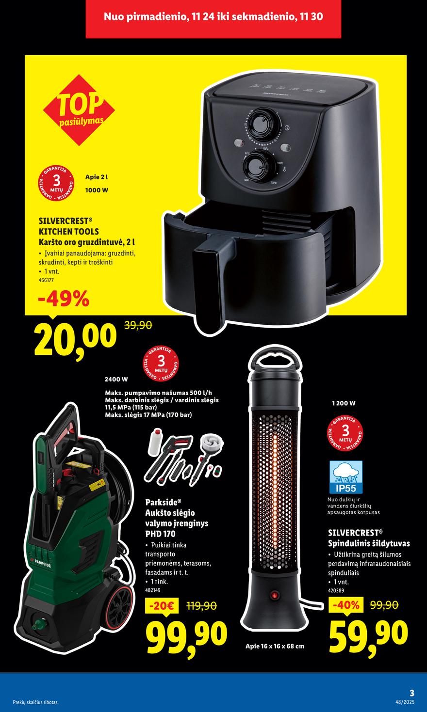 Lidl leidinys akcijos nuo 
  2025-11-24 iki 
  2025-11-30 | Leidinukas.lt puslapis 3
