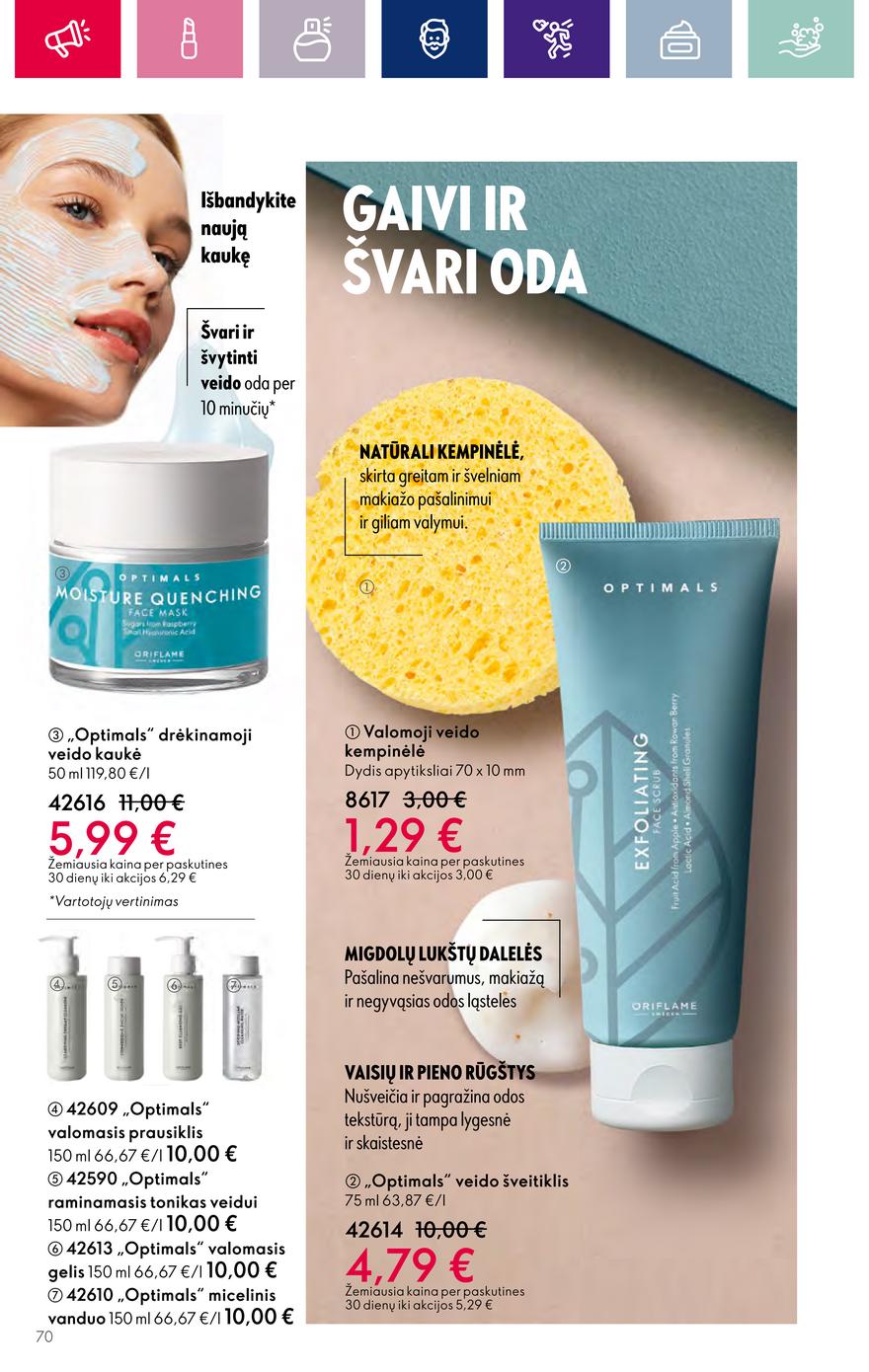 Oriflame katalogas akcijos nuo 
  2023-10-25 iki 
  2023-11-07 | Leidinukas.lt puslapis 70