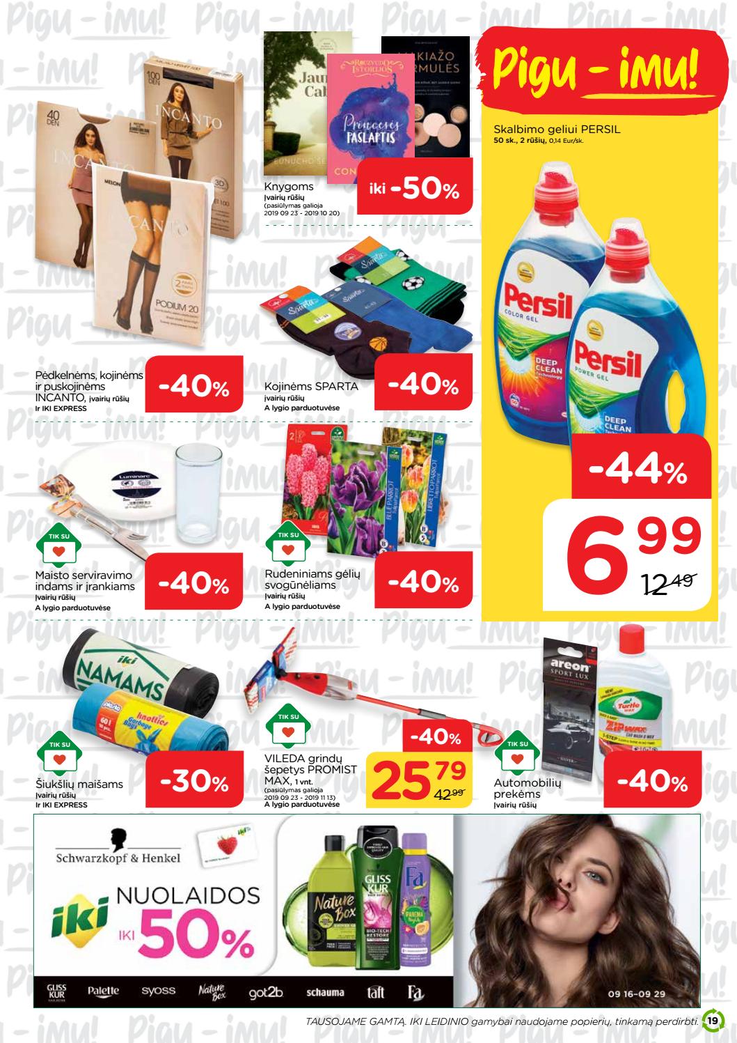 Iki savaitinis leidinys akcijos nuo 
  2019-09-23 iki 
  2019-09-29 | Leidinukas.lt puslapis 19