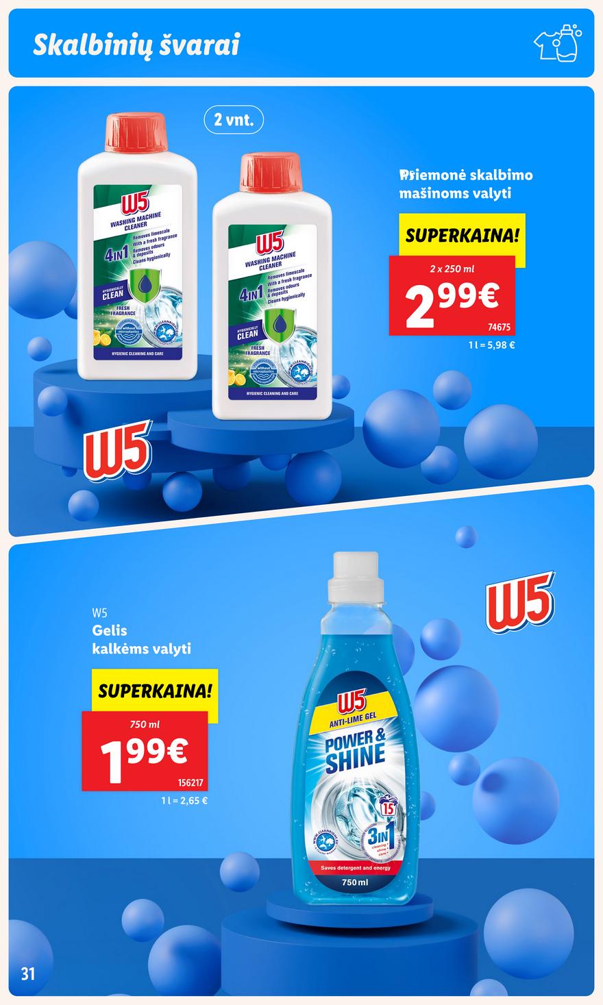 Lidl pasiūlymai akcijos nuo 
  2024-02-05 iki 
  2024-02-11 | Leidinukas.lt puslapis 31