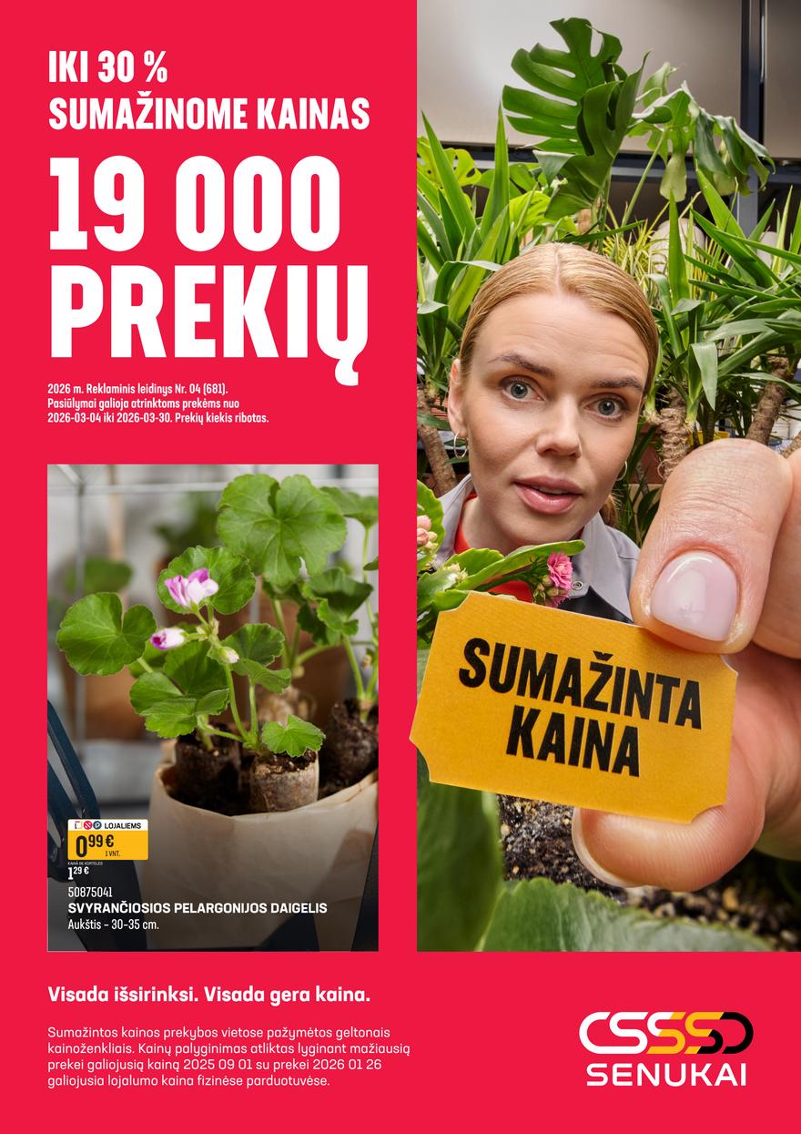 Senukai leidinys akcijos nuo 
  2026-03-04 iki 
  2026-03-30 | Leidinukas.lt puslapis 1