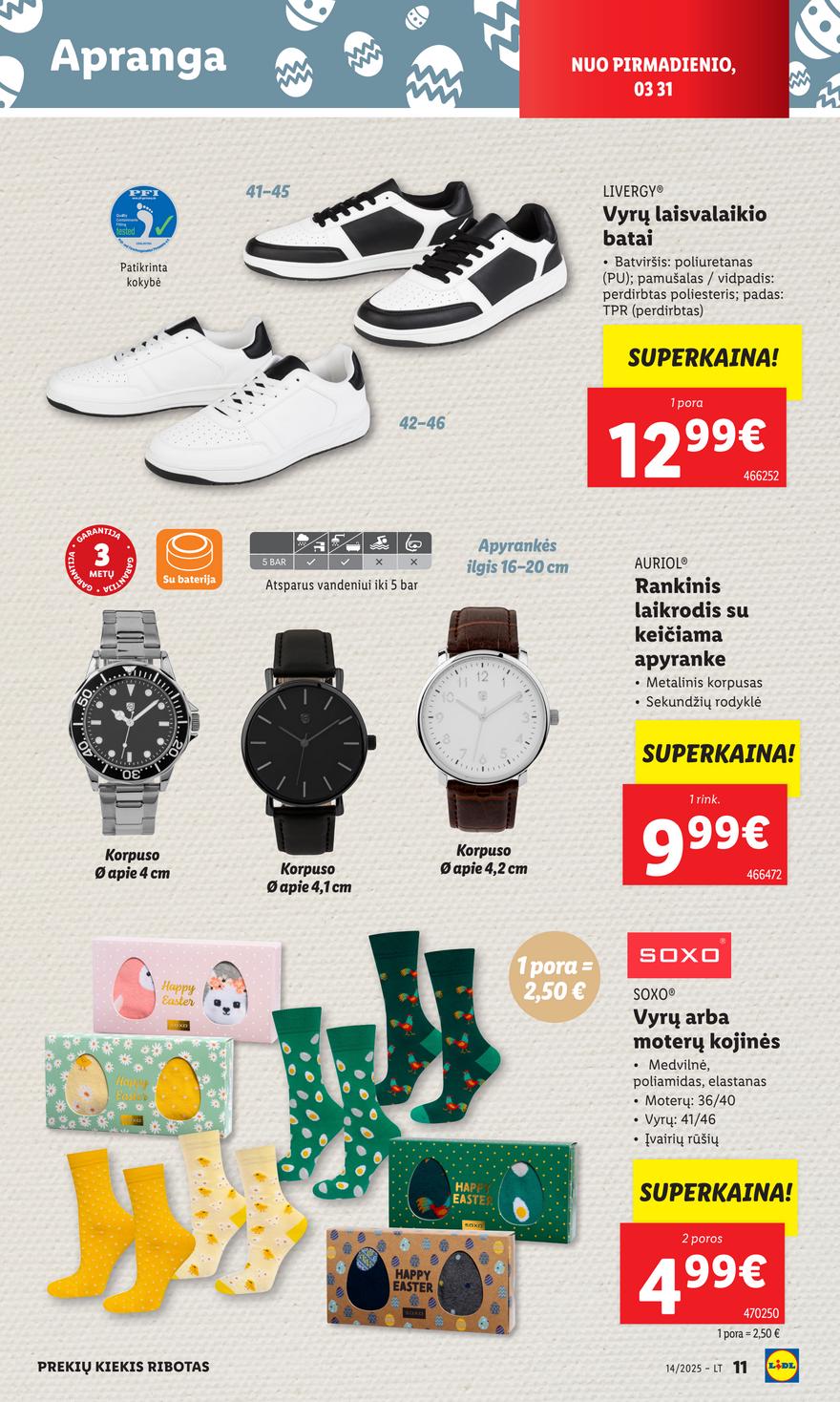 Lidl ne maisto leidinys akcijos nuo 
  2025-03-31 iki 
  2025-04-06 | Leidinukas.lt puslapis 11