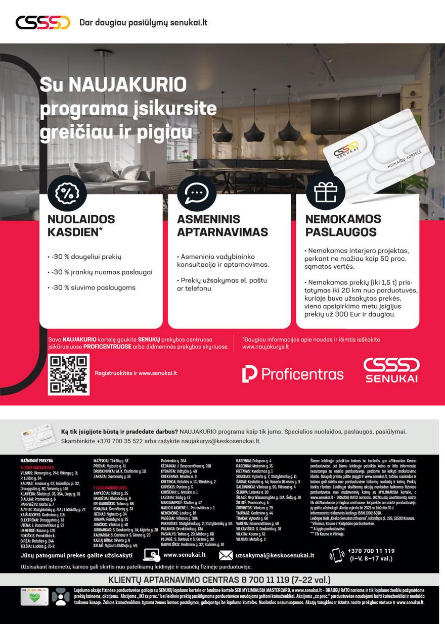 Senukai leidinys akcijos nuo 
  2021-04-28 iki 
  2021-06-01 | Leidinukas.lt puslapis 36