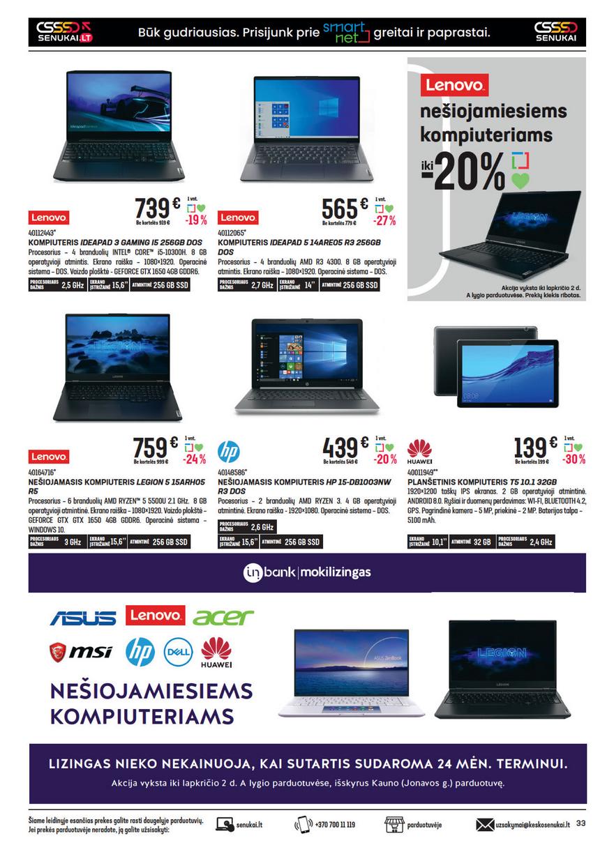 Senukai leidinys akcijos nuo 
  2021-10-14 iki 
  2021-11-02 | Leidinukas.lt puslapis 33