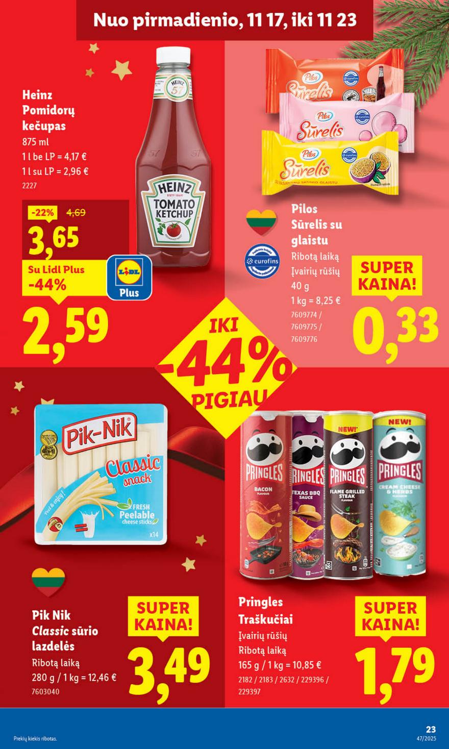 Lidl leidinys akcijos nuo 
  2025-11-17 iki 
  2025-11-23 | Leidinukas.lt puslapis 23