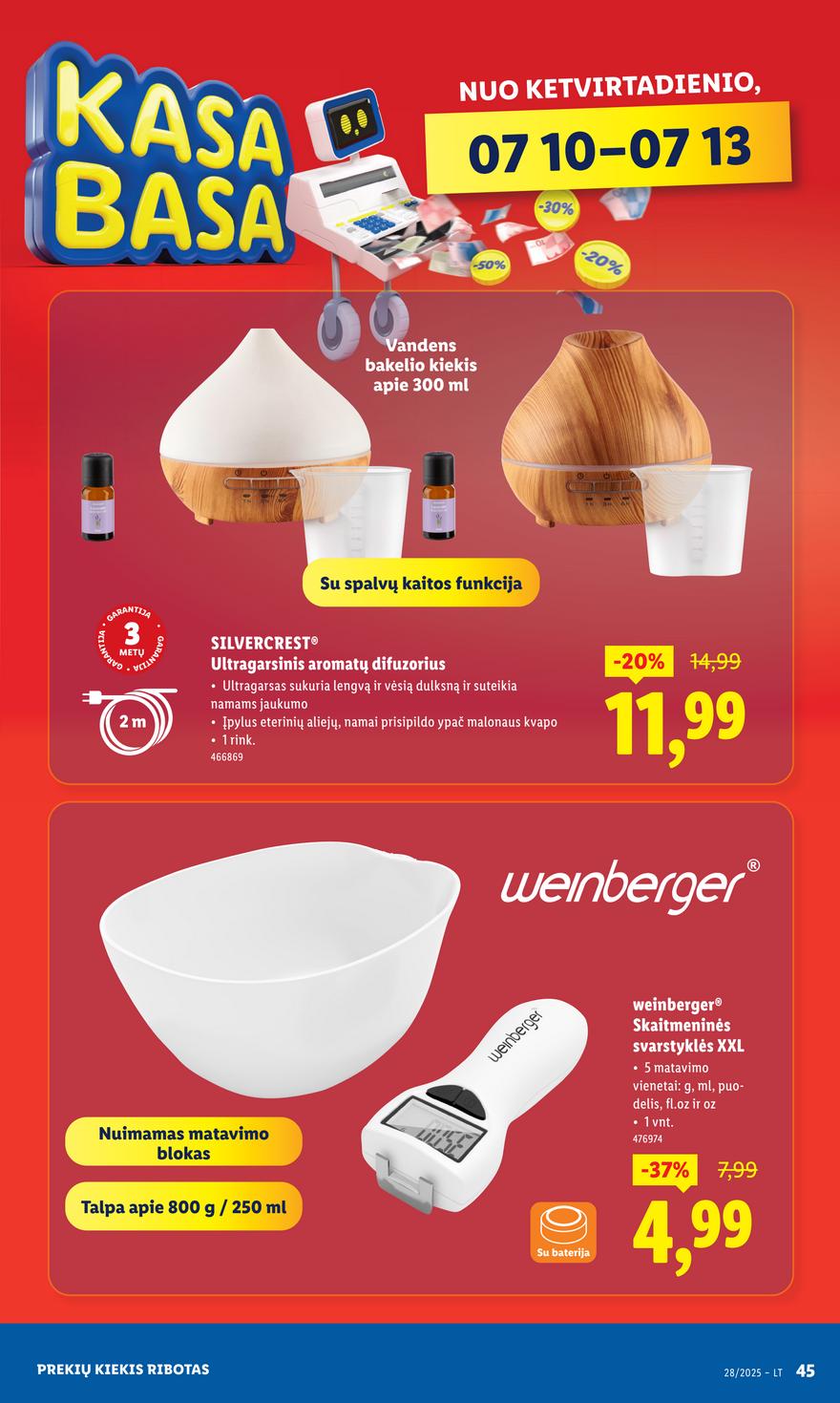 Lidl ne maisto leidinys akcijos nuo 
  2025-07-07 iki 
  2025-07-13 | Leidinukas.lt puslapis 45