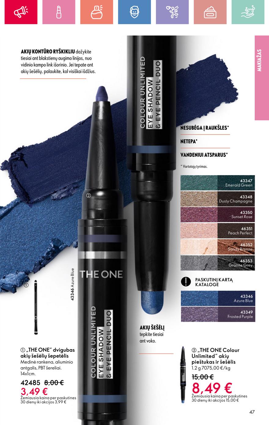 Oriflame katalogas akcijos nuo 
  2025-05-11 iki 
  2025-05-31 | Leidinukas.lt puslapis 47