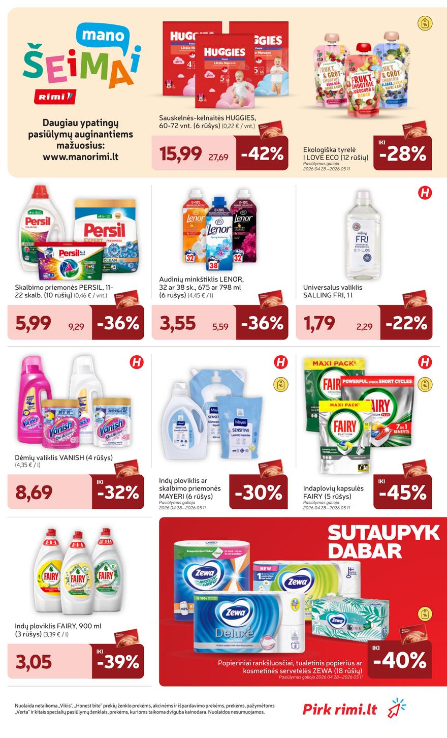 Rimi leidinys akcijos nuo 
  2026-04-28 iki 
  2026-05-04 | Leidinukas.lt puslapis 33