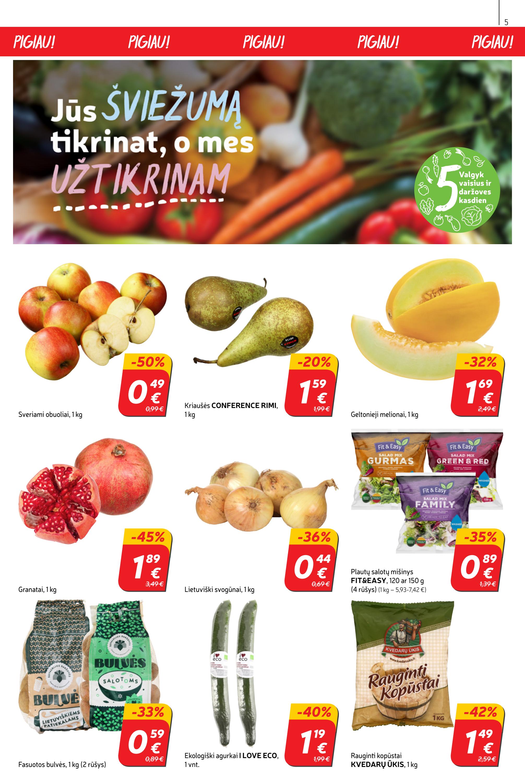 Rimi savaitinis leidinys akcijos nuo 
  2023-01-24 iki 
  2023-01-30 | Leidinukas.lt puslapis 5