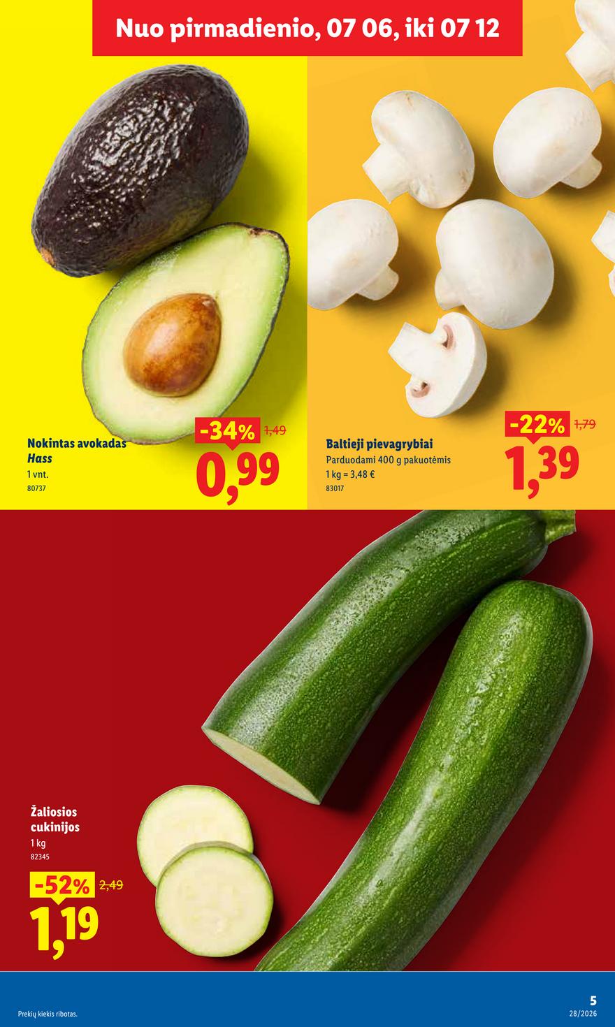 Lidl leidinys akcijos nuo 
  2026-07-06 iki 
  2026-07-12 | Leidinukas.lt puslapis 5