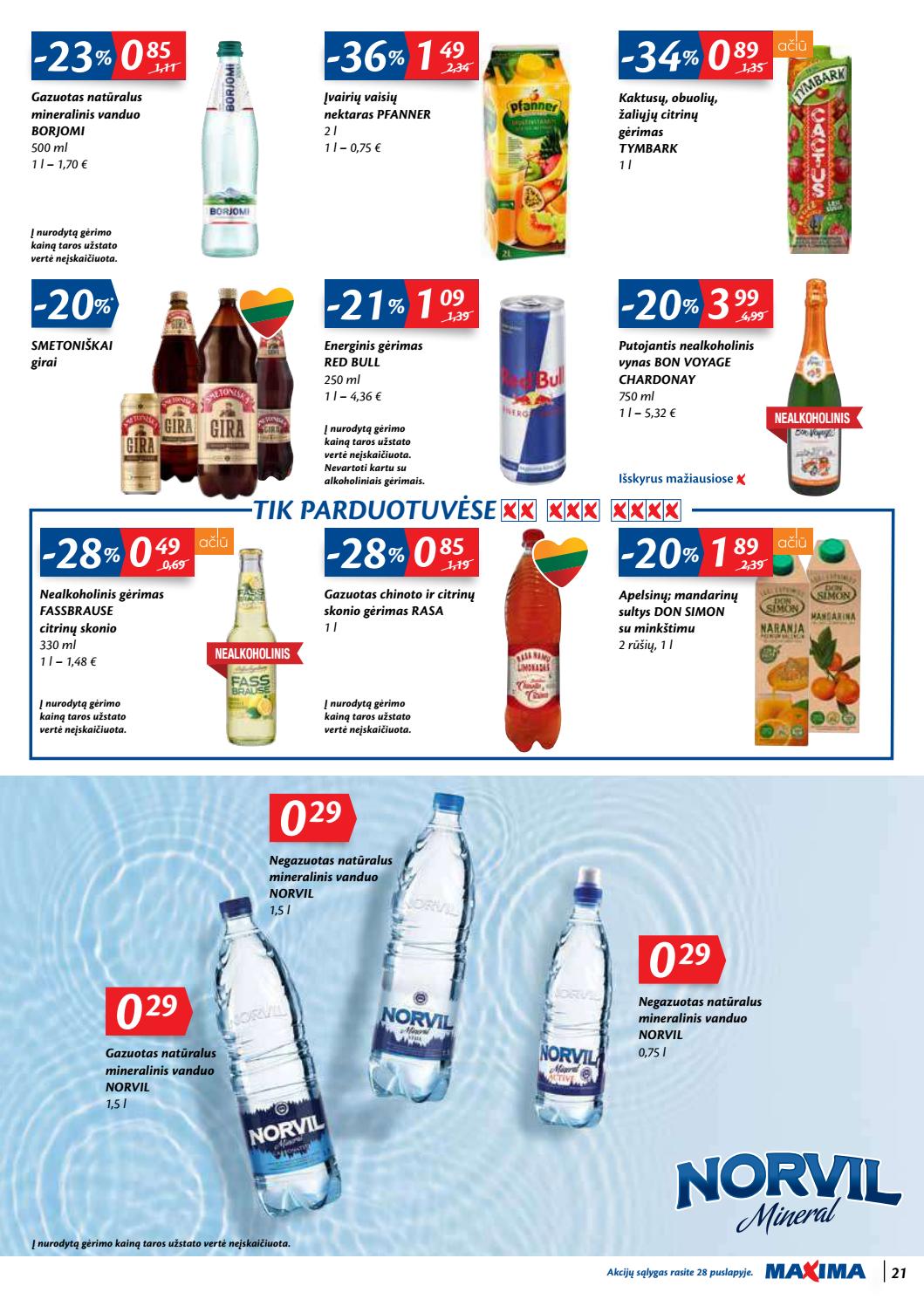 Maxima kaininis leidinys akcijos nuo 
  2020-07-21 iki 
  2020-07-27 | Leidinukas.lt puslapis 21
