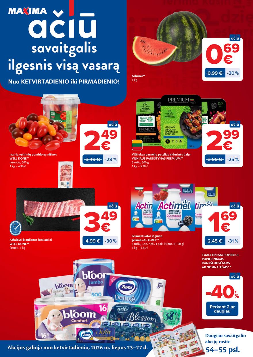 Maxima leidinys akcijos nuo 
  2026-07-21 iki 
  2026-07-27 | Leidinukas.lt puslapis 56