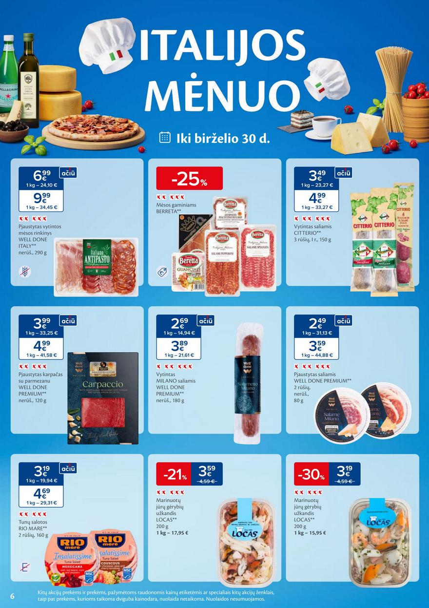 Maxima savaitinis leidinys 23 akcijos nuo 
  2025-06-03 iki 
  2025-06-09 | Leidinukas.lt puslapis 6