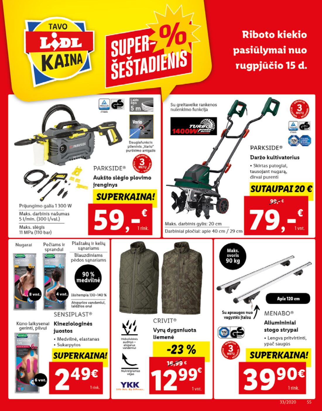 Lidl savaitinis leidinys akcijos nuo 
  2020-08-10 iki 
  2020-08-16 | Leidinukas.lt puslapis 55