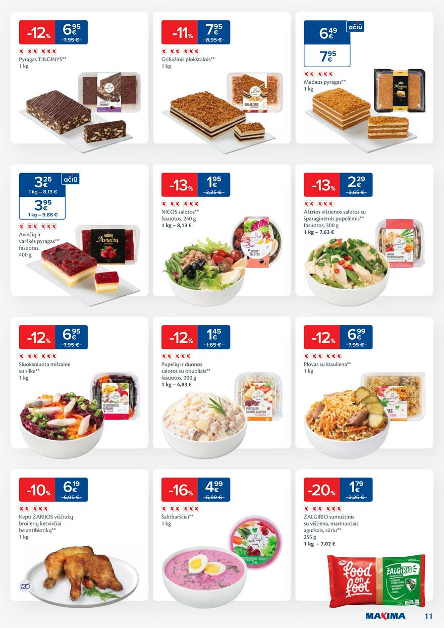 Maxima leidinys akcijos nuo 
  2024-05-28 iki 
  2024-06-03 | Leidinukas.lt puslapis 11