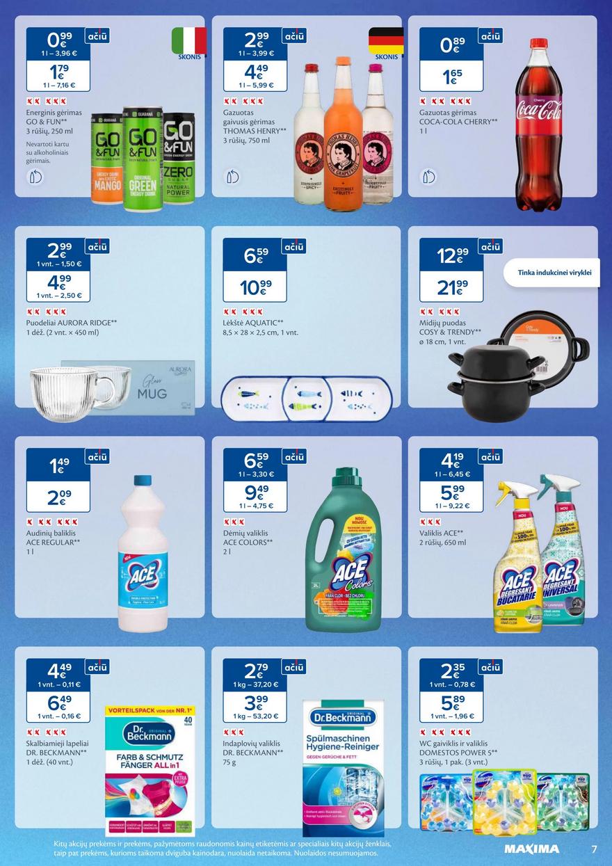 Maxima leidinukas akcijos nuo 
  2025-08-19 iki 
  2025-08-25 | Leidinukas.lt puslapis 7