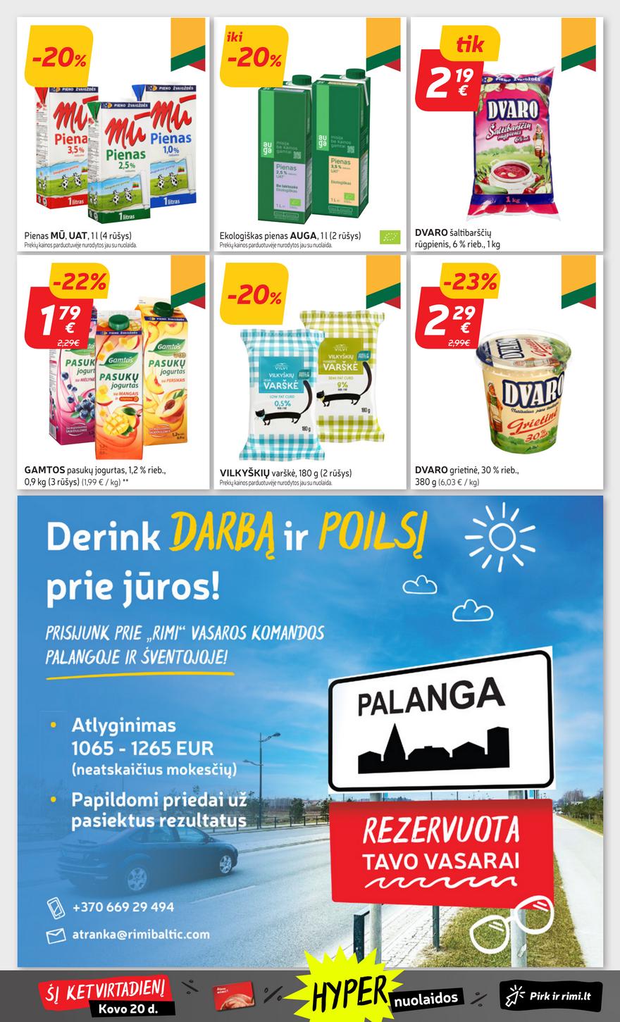 Rimi savaitinis leidinys 12 akcijos nuo 
  2025-03-18 iki 
  2025-03-24 | Leidinukas.lt puslapis 20