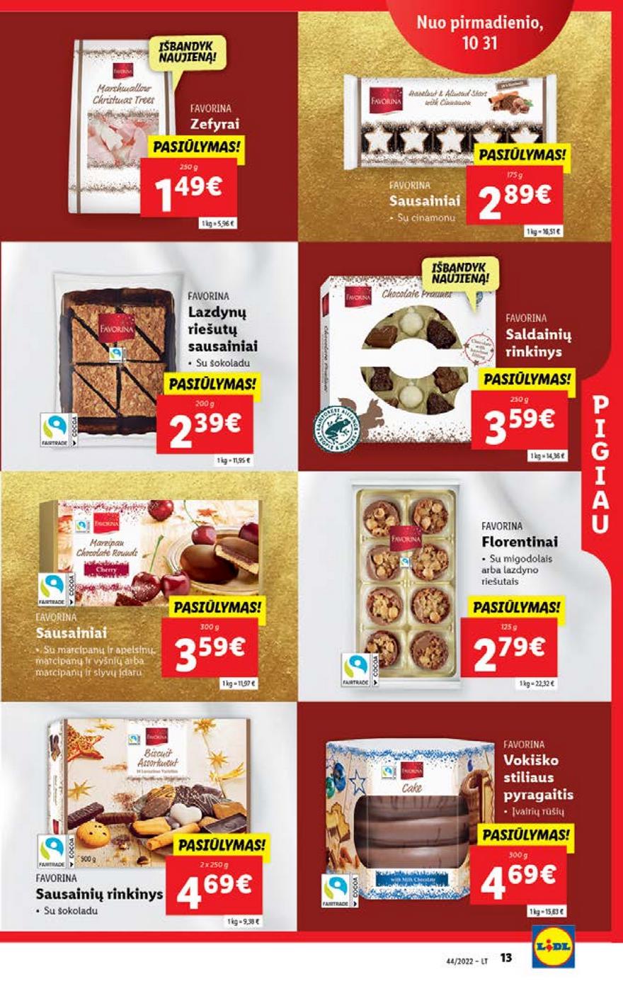 Ldil maisto leidinys akcijos nuo 
  2022-10-31 iki 
  2022-11-06 | Leidinukas.lt puslapis 13