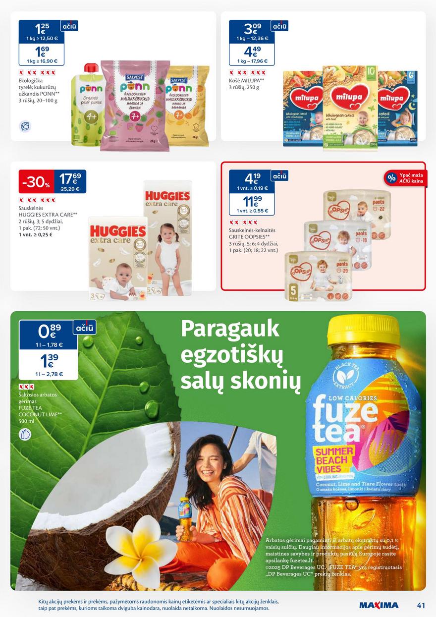 Maxima leidinys akcijos nuo 
  2025-06-17 iki 
  2025-06-23 | Leidinukas.lt puslapis 41