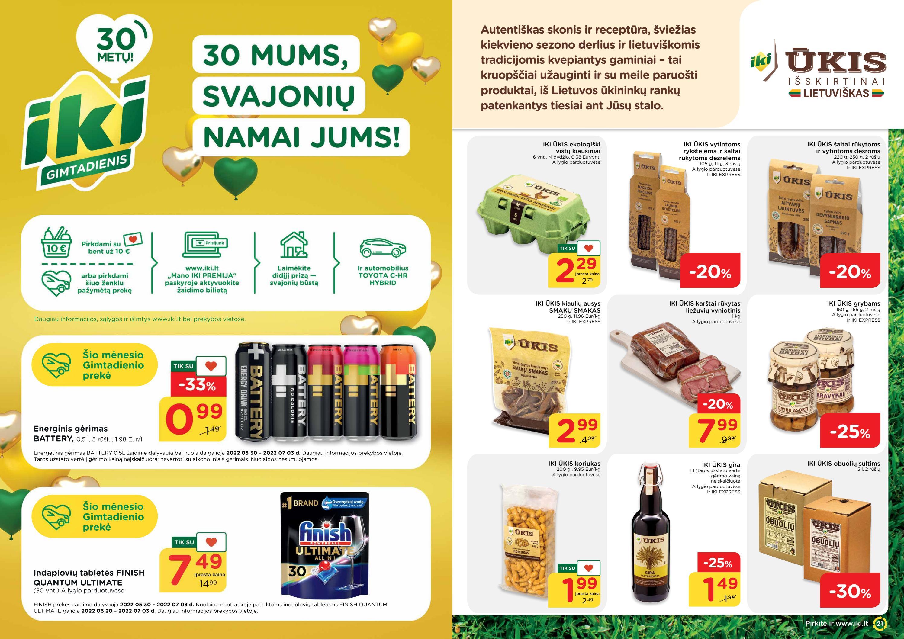 Iki savaitės leidinys akcijos nuo 
  2022-06-20 iki 
  2022-06-26 | Leidinukas.lt puslapis 11