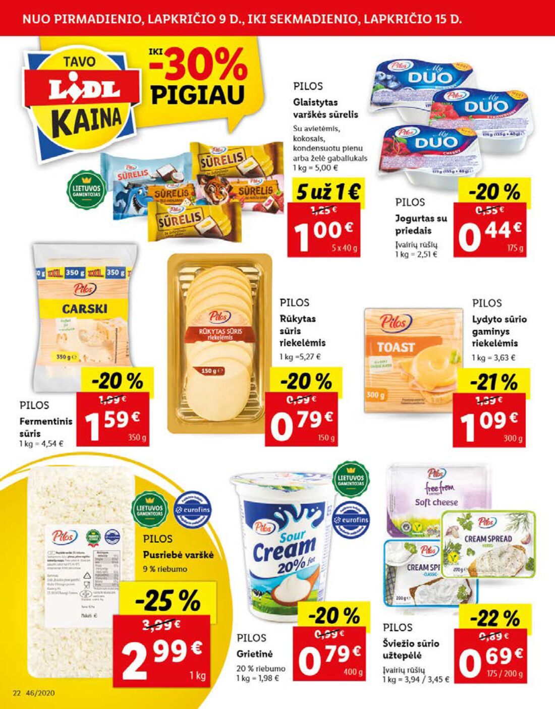 Lidl savaitinis leidinys akcijos nuo 
  2020-11-09 iki 
  2020-11-15 | Leidinukas.lt puslapis 22