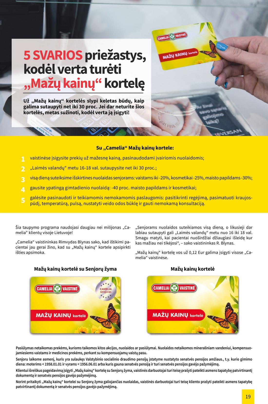 Camelia balandžio leidinys akcijos nuo
2021-04-01 iki
2021-04-30 | Leidinukas.lt puslapis 19