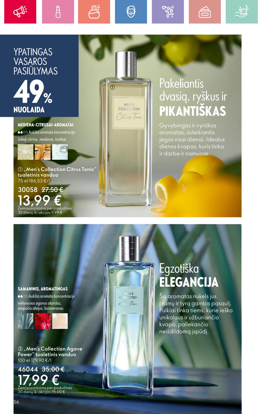 Oriflame katalogas akcijos nuo 
  2025-06-22 iki 
  2025-07-12 | Leidinukas.lt puslapis 56
