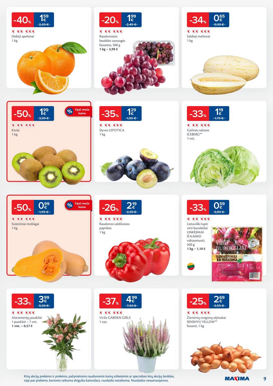 Maxima leidinys 41 akcijos nuo
2024-10-08 iki
2024-10-14 | Leidinukas.lt puslapis 9