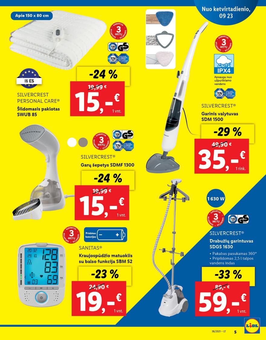 Lidl pasiūlymai akcijos nuo 
  2021-09-23 iki 
  2021-09-26 | Leidinukas.lt puslapis 5