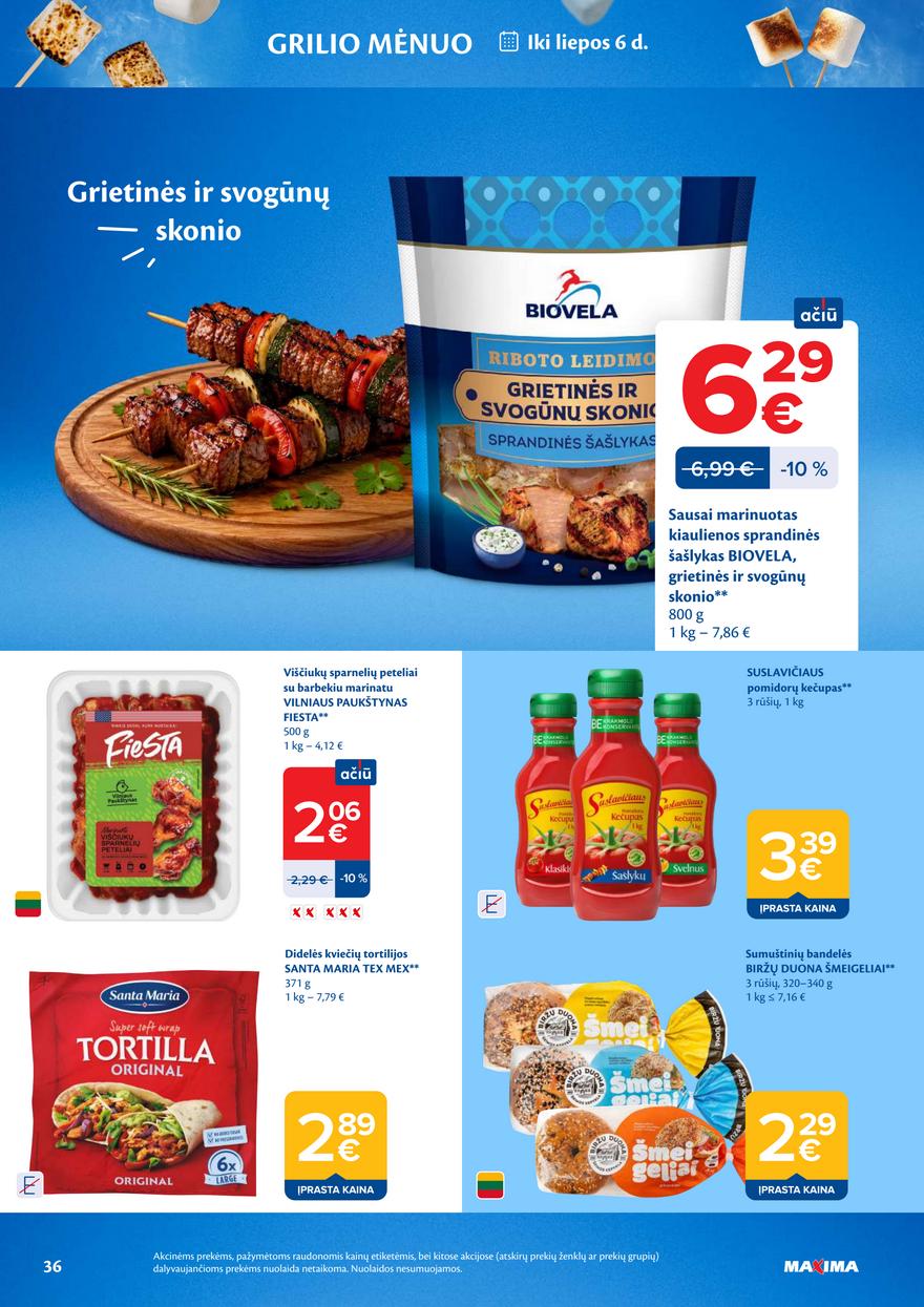 Maxima leidinys akcijos nuo 
  2026-06-23 iki 
  2026-06-29 | Leidinukas.lt puslapis 36