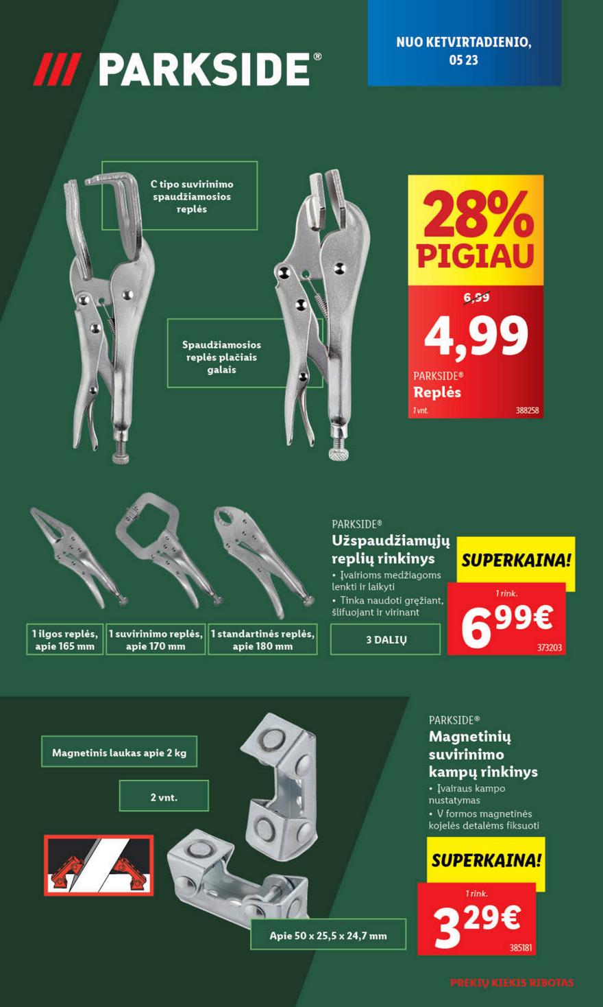 Lidl ne maisto leidinys akcijos nuo 
  2024-05-20 iki 
  2024-05-26 | Leidinukas.lt puslapis 26