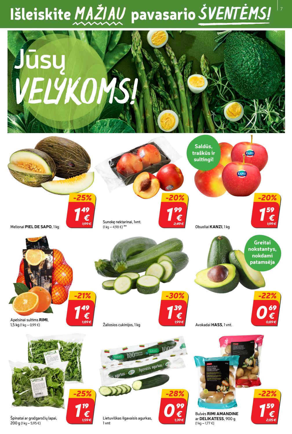 Rimi savaitinis leidinys akcijos nuo 
  2021-03-30 iki 
  2021-04-05 | Leidinukas.lt puslapis 7