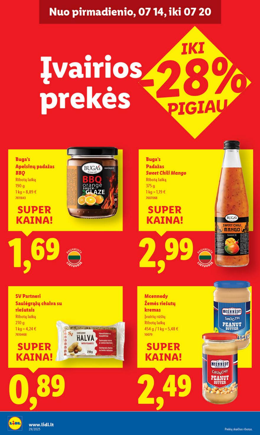 Lidl leidinys naujas akcijos nuo 
  2025-07-14 iki 
  2025-07-20 | Leidinukas.lt puslapis 32