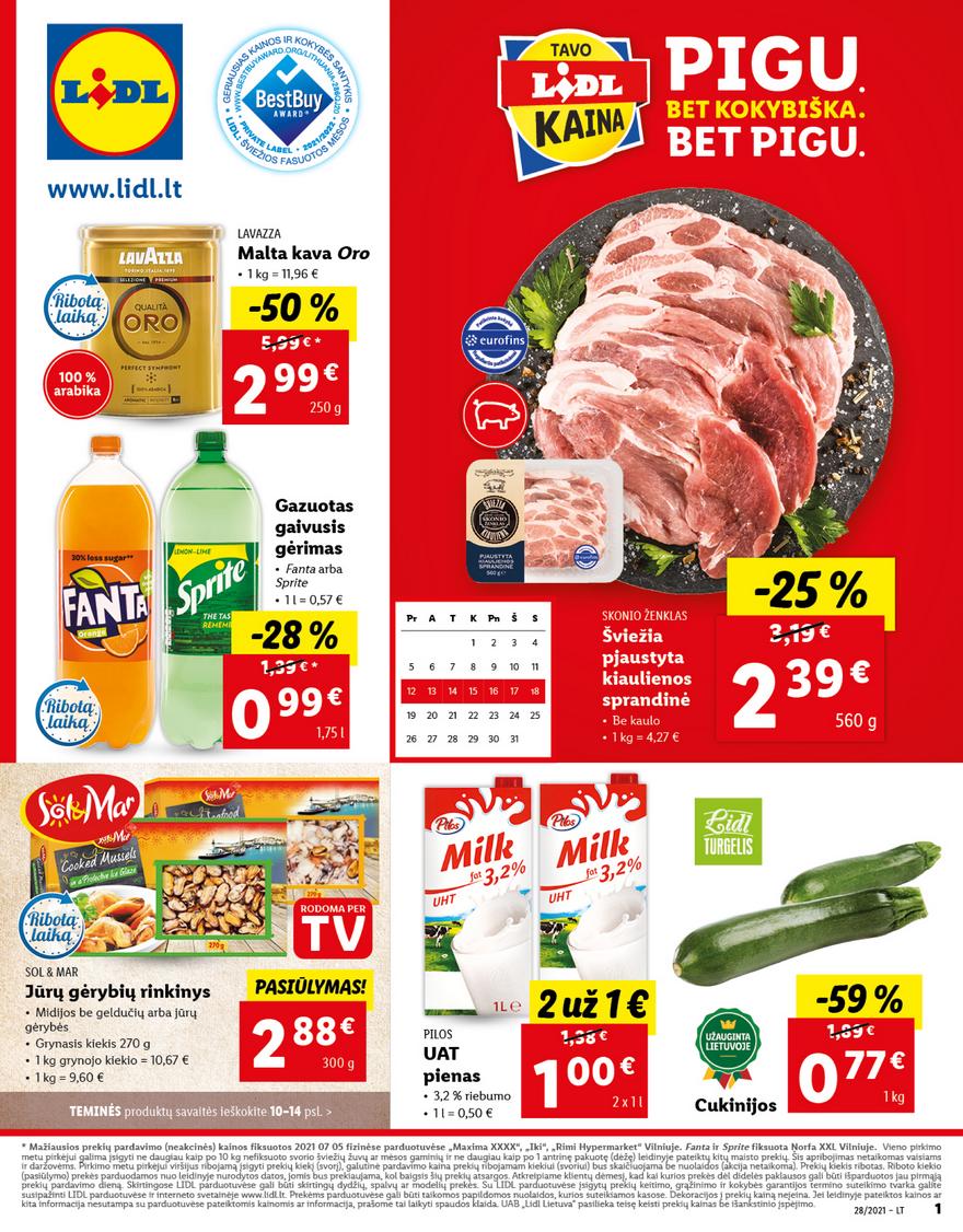 Lidl maisto prekių pasiūlymai akcijos nuo 
  2021-07-12 iki 
  2021-07-18 | Leidinukas.lt puslapis 1
